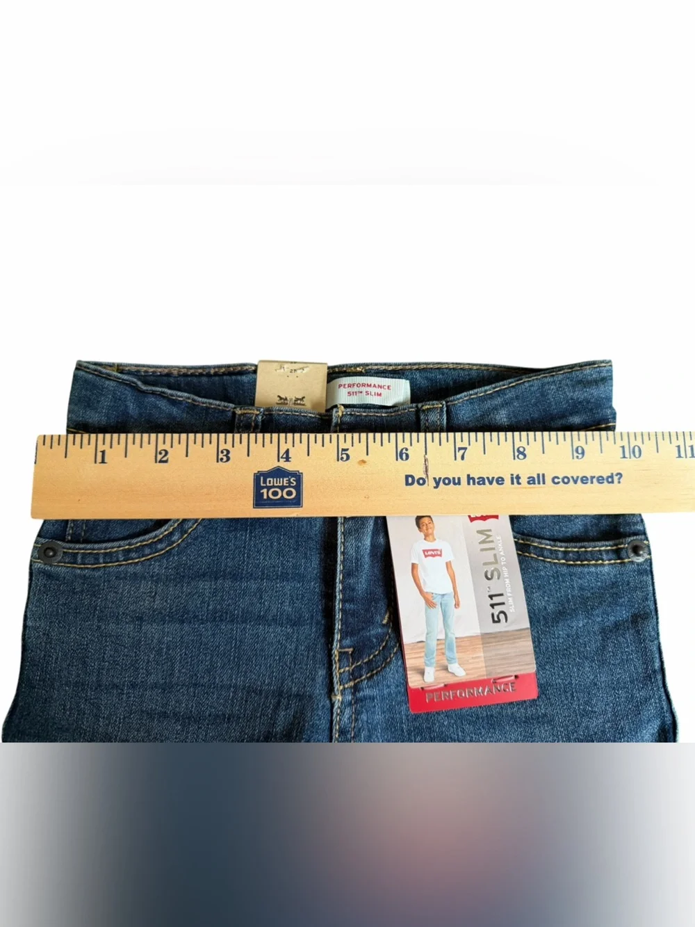 Levi’s 511 Slim Boys Jeans 2T Performance NWT Dark Blue